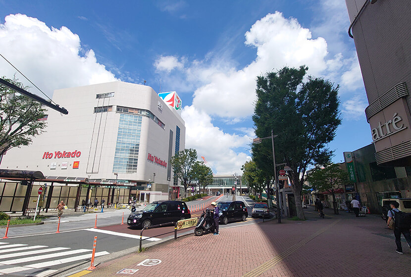 お買物やお食事も楽しめる大井町